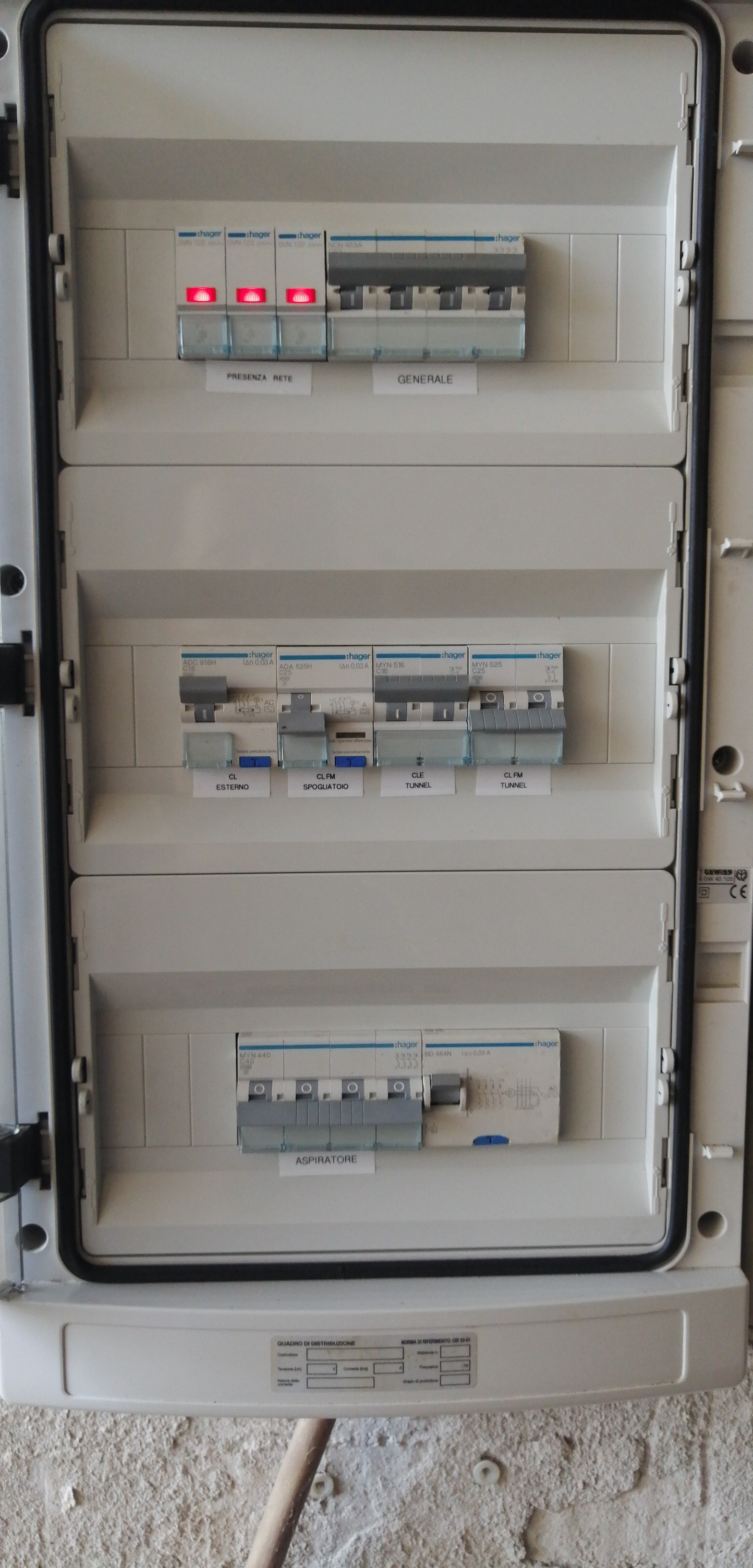 Impianti elettrici